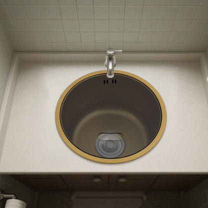 Runde Küchenspüle, Küchenspüle, Einzelschüssel, Spüle, Küchenspüle