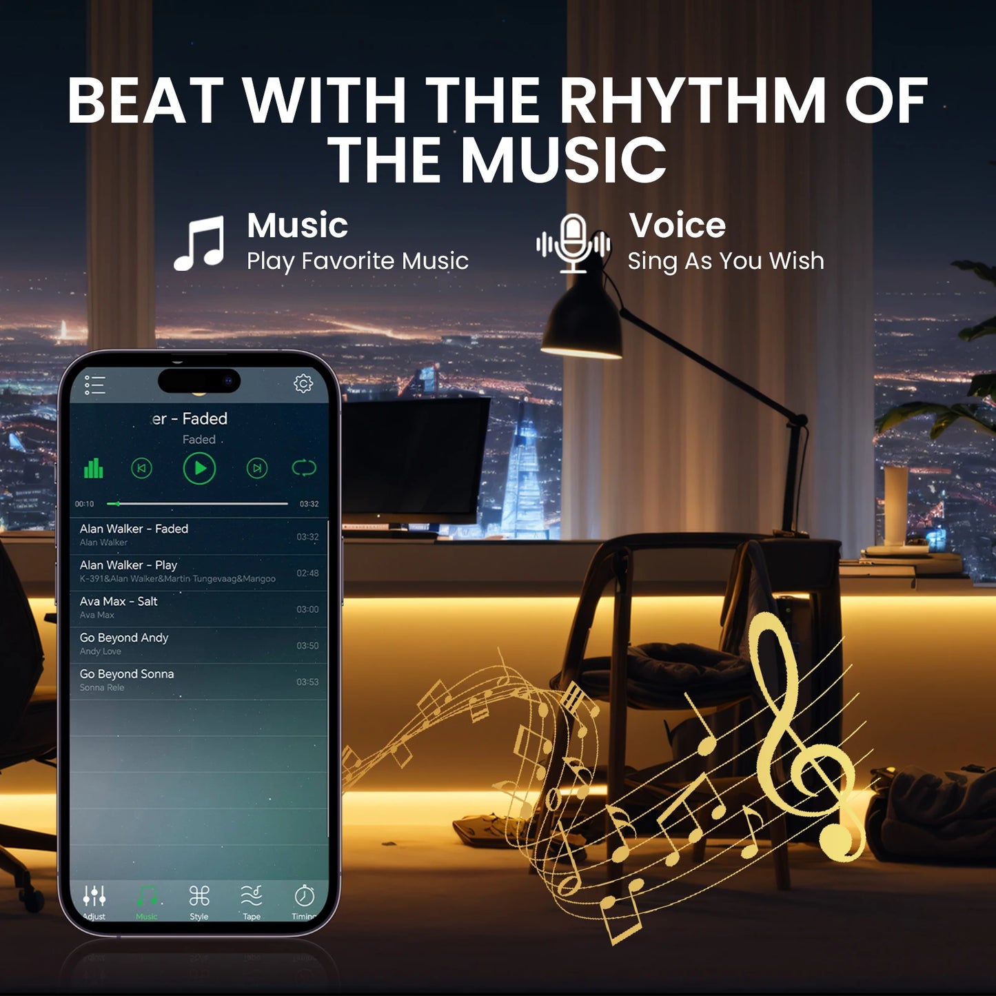 COB LED Strip Dimmable 220V 288LEDs/m Wall Touch Wifi Bluetooth Remote Control Power Kit Waterproof Silicone Tube Adhesive Tape.