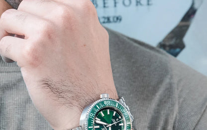 ADDIESDIVE Men's Diver's Watches 1000m Sapphire Glass Super Luminous Calendar NH35A Automatic Mechanical Wristwatch Luxury Watch