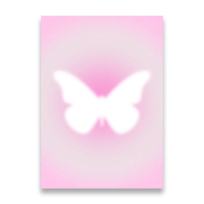 Pink Gradient Aura Spiritual Affirmation Wall Art Canvas Painting Nordic Posters And Prints Wall Pictures For Living Room Decor.