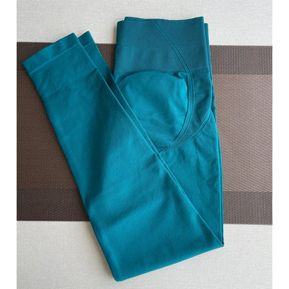 Effortless Seamless Tight Pants Gym Leggings Womens Workout Yoga Pants Soft High Waist Outfits Fitness Sports Wear