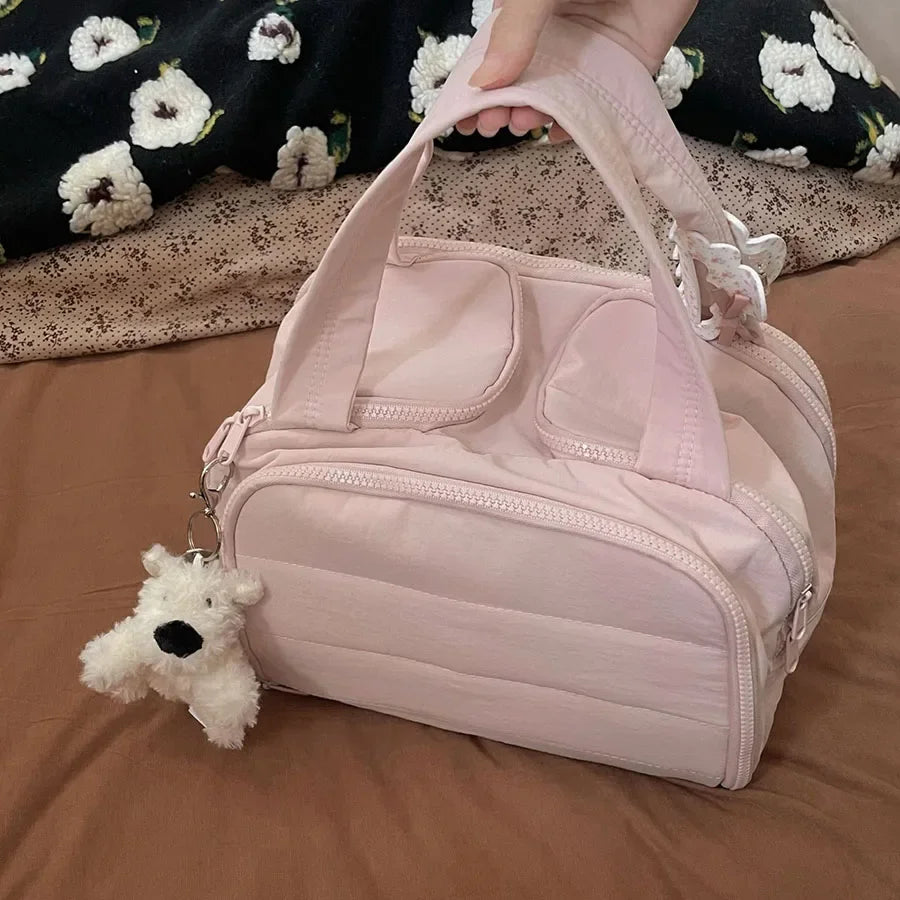 New Women's Cosmetic Bag Portable Storage Bag Large Capacity Luxury Makeup Bag Travel Organizer Essentials Toiletry Bags.