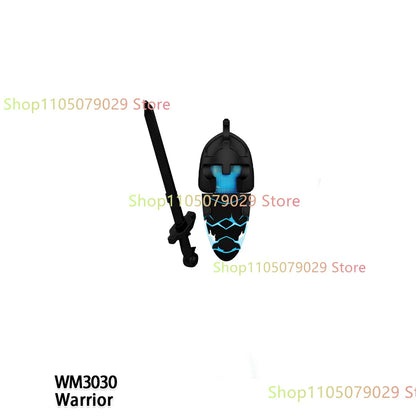 WM6220 WM6221 Anime Cartoon TV Toy Sung Jin Woo Solo Leveling Man S Hunter Level Up Building Blocks for Kids Collect Toys Gift.