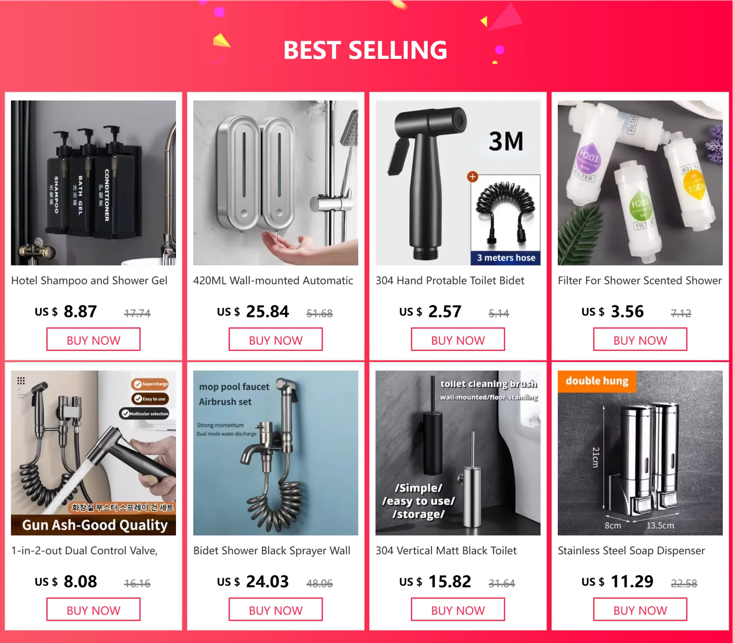 Manueller Seifenspender aus gebürstetem Edelstahl 304, Wandmontage, goldener schwarzer quadratischer runder Seifenspender für Hotelbadezimmer