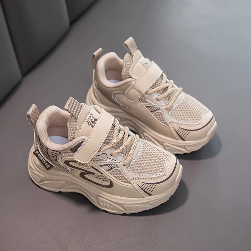 Autumn Children Sport Shoes Mesh Breathable Teenager Kid's Sneakers Boy's Girl's Running Shoes Trend Fashion Sport Shoes.