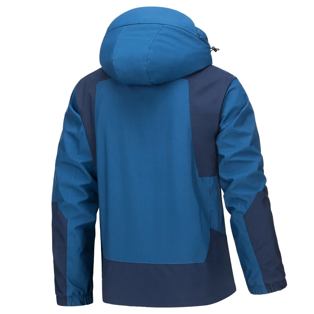 Punching Jacket Men's Jacket Spring and Autumn Outdoor Pilot Hooded Baseball Mountaineering Clothing Jacket Men Women.