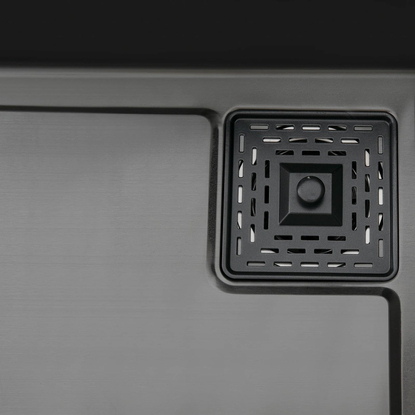 Küchenspüle aus Edelstahl mit ausziehbarem Wasserhahn, Wasserfallspüle mit Digitalanzeige, multifunktionale Küchenspüle für die Arbeitsstation