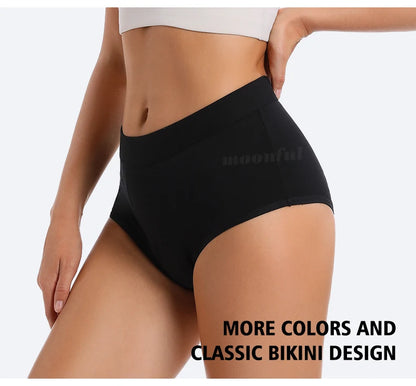 Menstruation Panties High Waist Abundant Flow Menstrual Panties Woman Absorbent Period Underwear Incontinence Briefs Ladies.