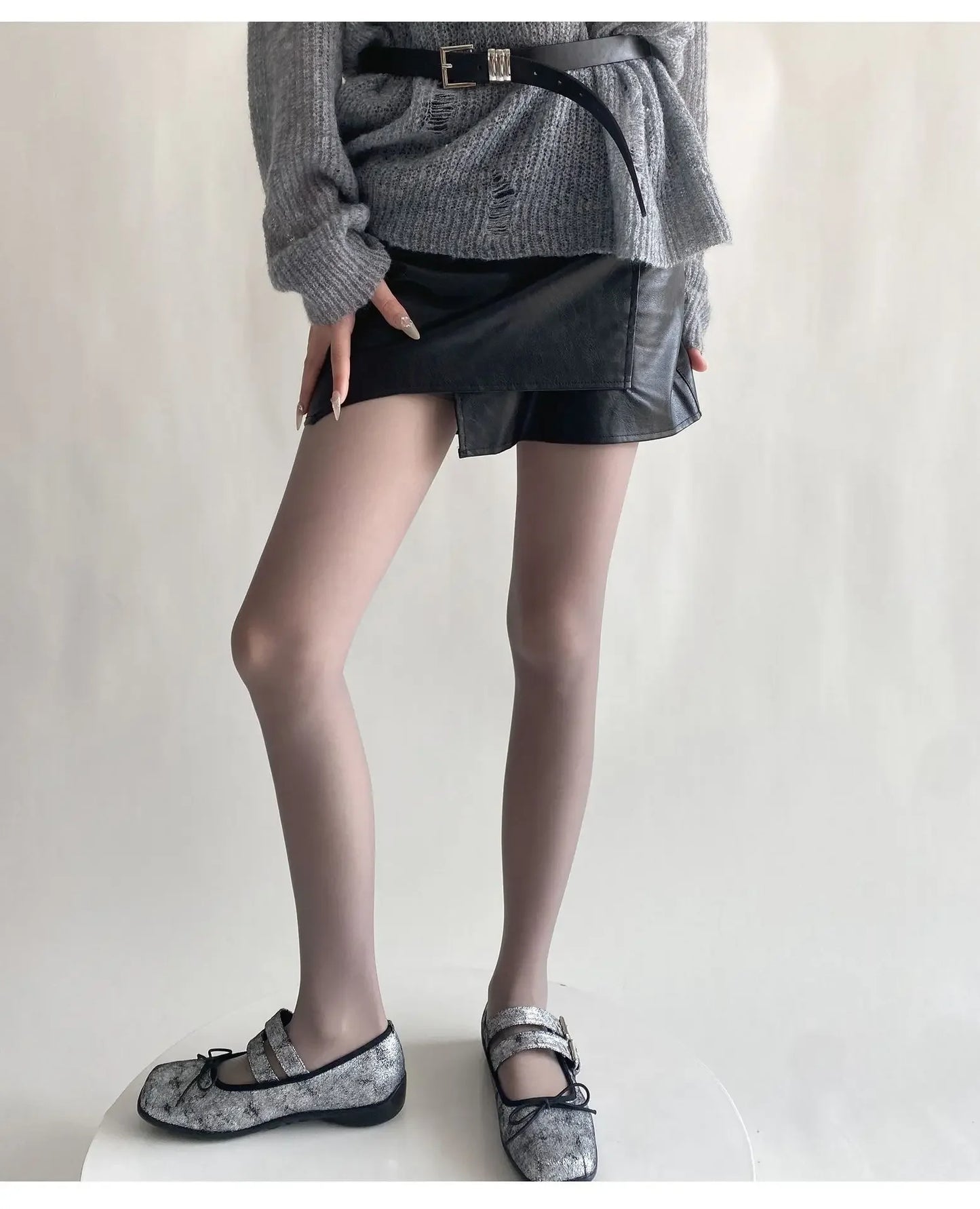 Blue Green Ultra-thin Nylon Thigh High Stockings Pantyhoses Women Sexy Women Tights Velvet Sexy Lingeries Hosiery Body Stockings