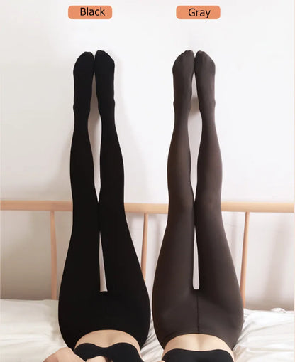 DOIAESKV New Women Pantyhose Plus Size 120D Warm Autumn Winter Tight High Waist Female Stretchy Slim Skinny Velvet Stocking