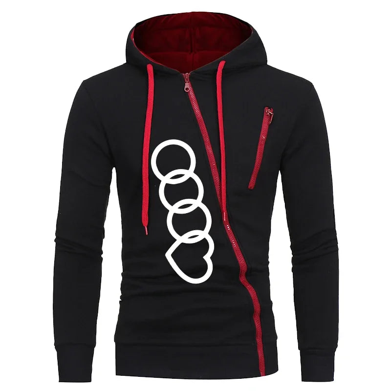 Pant Sets men's Zipper Sweatshirt Suit Hooded Zip-up Man Clothes for Men Winter Tracksuit Sets Sweatsuit Set Men's Hoodies Male