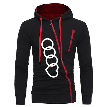 Pant Sets men's Zipper Sweatshirt Suit Hooded Zip-up Man Clothes for Men Winter Tracksuit Sets Sweatsuit Set Men's Hoodies Male