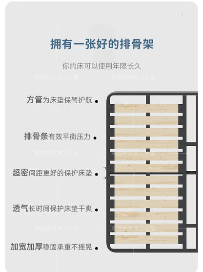 120 x 200 cm, blaues King-Size-Einzelbett, Doppelrahmen, luxuriös, 150 x 200 Heimpadder, Kinderbett, Kopfteil, zum Spielen auf einer Rutsche, Schlafzimmermöbel