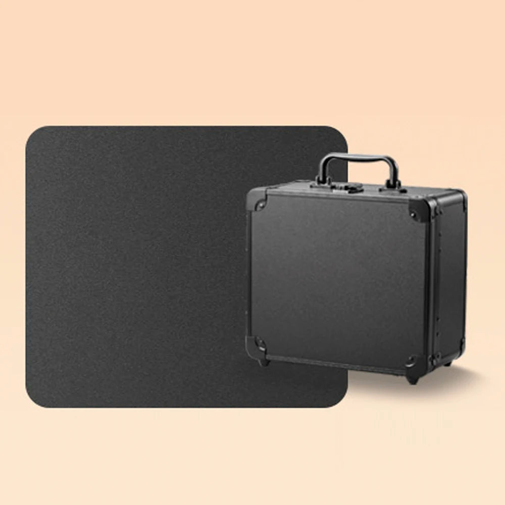 GLADCASE 2025 Portable Makeup Case with adjustable LED light Mirror carry Cosmetic Box Organizer train Beauty for dailry travel