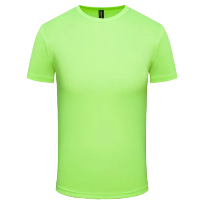 Summer Quick-drying T-shirt Custom Logo Breathable Sports Top Embroidery Personalized Logo Team Activity T-shirt Print Pattern