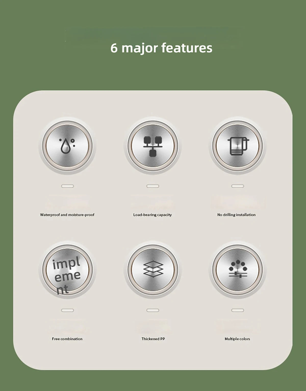 1 Stück wandmontiertes Aufbewahrungsregal, Toilettenpapierhalter, No-Punch Roll Organizer – Badezimmer-Aufbewahrungszubehör