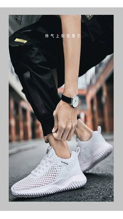 Sommer Tennis Casual Mesh Schuhe Atmungsaktive Hohl training fitness Plattform Weichen Boden Läuft Leichte Vulkanisierte Schuhe.