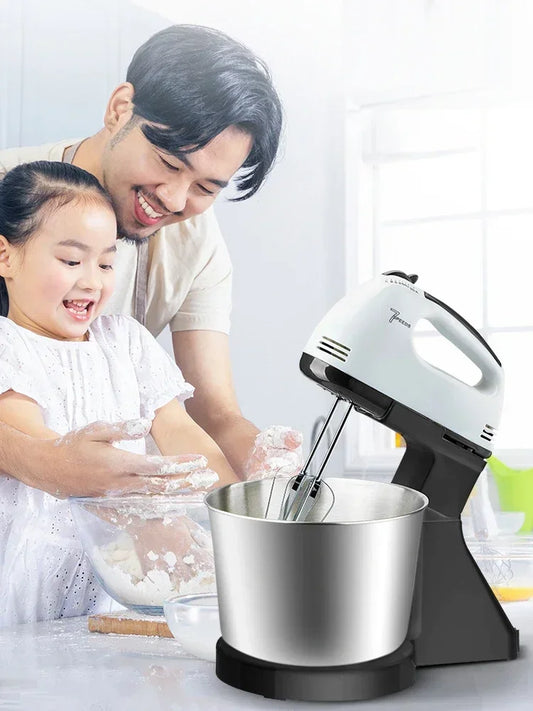 110V/220V Stand Food Mixers Kitchen Electric Food Blender Desktop Egg Whisk Cream Cake Dough Kneader Milk Frother Food Processor.