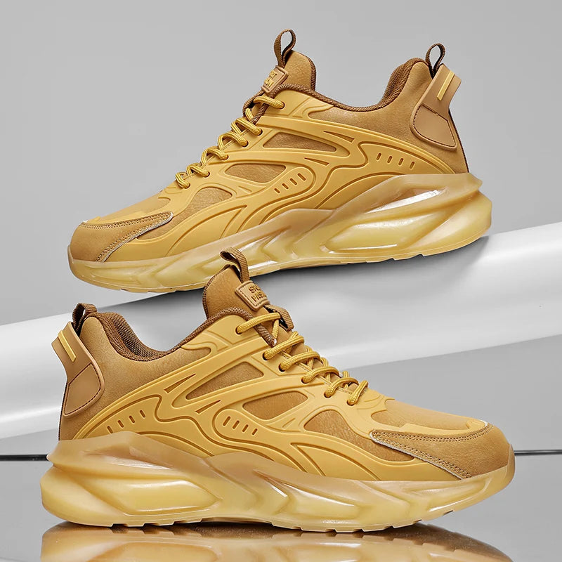 YRZL Herren-Turnschuhe, lässig, Sport, atmungsaktiv, Laufschuhe, bequemes Gehen, leichter Mesh-Schuh, Outdoor, rutschfest, Tennis-Mann.