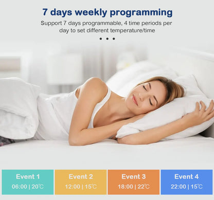 WiFi/Ble/Zigbee Tuya Smart TRV Radiator Actuator Valve Thermostatic Radiator Valve Temperature Controller Alexa Google Home.