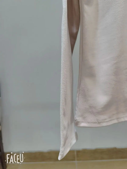 Winter Frauen Pullover T Shirt Frauen Oversize T-Shirt Frau Kleidung Weibliche T Tops Pullover Langarm Rohr Gestrickte T-shirt Top