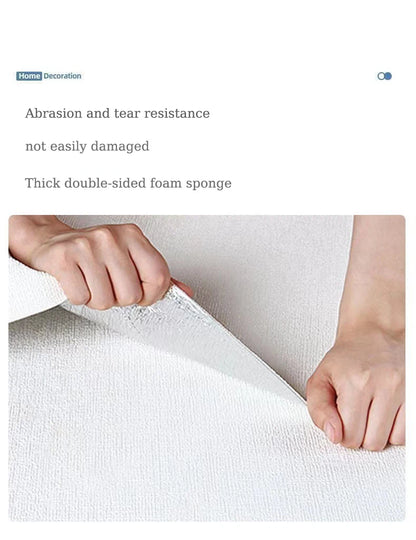 DIY Decoration Mold proof and Waterproof Modern Bedroom Self Adhesive Background Wall Home Wallpaper Cabinet Wallpaper