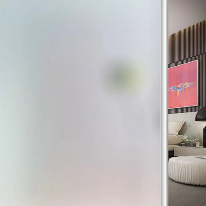 Frosted Self Adhesive Glass Window Film Privacy Protection Vinyl for Stained Glass Window Sticker Heat Insulation.