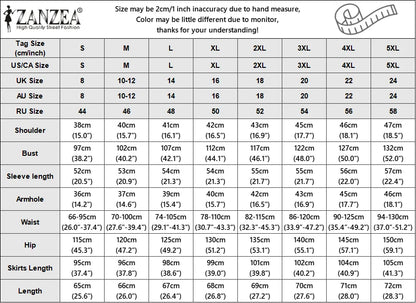 ZANZEA Elegant Women Autumn 2 Piece Sets Muslim Tracksuits Fashion Long Sleeve Tops Pleated Maxi Skirts Suit 2PCS Work Outfits.