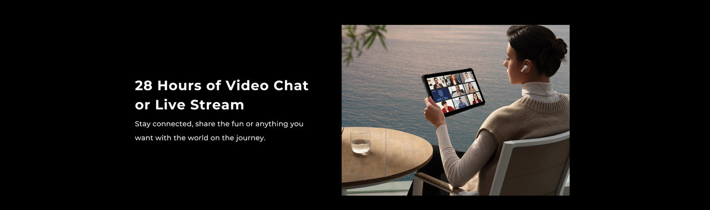 HOTWAV R9 Pro Rugged Tablet Android 14 11" FHD+ 20080mAh Pad 64MP Rear Camera 6GB 256GB Tablet PC With Super Camping light.