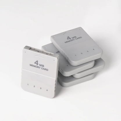 BlueRetro 1PC/2PC 4M Memory Card For PS1 Save Game Card  For PlayStation1 PS One Game Consoles Data Saving Progress Memory Card.