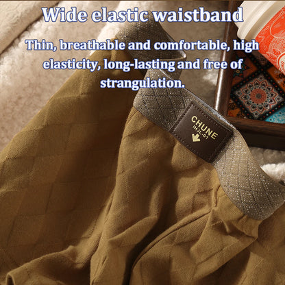 3 Teile/paket 100% Baumwolle Solide Raute Unterwäsche Atmungsaktive Antibakterielle Mesh Schritt Boxer Mann Hohe Elastische Wiast Männer der Höschen