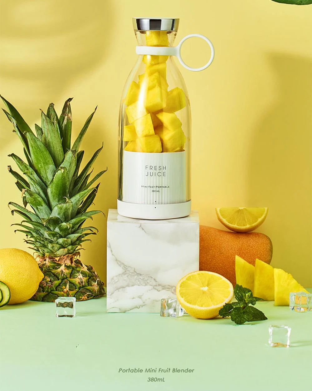 Portable Electric Juicer Blender Usb Mini Fruit Mixers Juicers Fruit Extractors Food Milkshake Multifunction Juice Maker Machine.