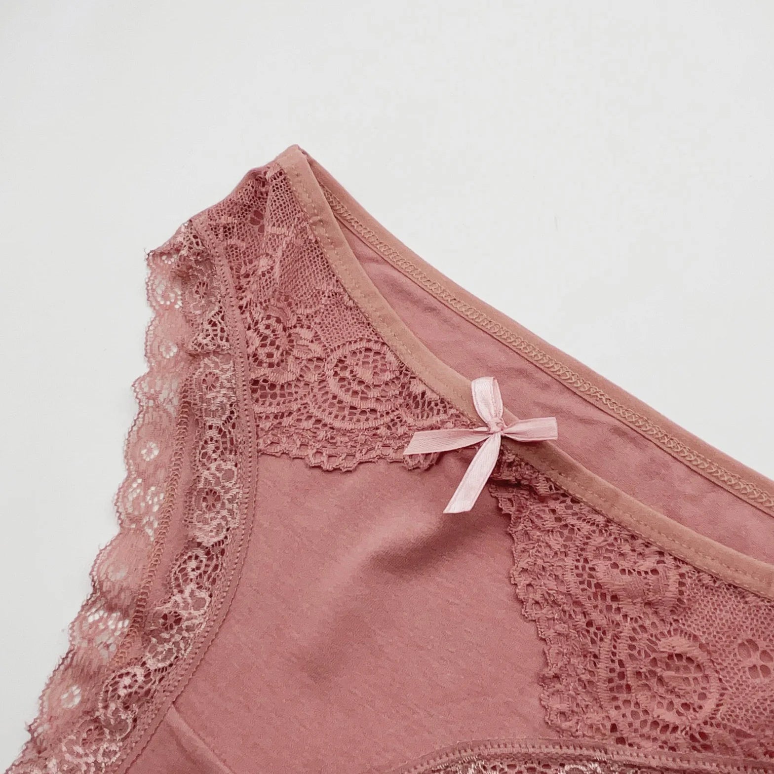 5 PCS/SET New Arrival Low Rise Ladies Sexy Lace Panty Underpants Panties For Women Lingerie Cotton Briefs.