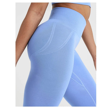 Effortless Seamless Tight Pants Gym Leggings Womens Workout Yoga Pants Soft High Waist Outfits Fitness Sports Wear.