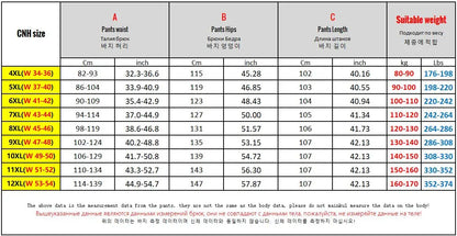 Extra Big Size Men's Pants Elastic Waist Loose Fit Jogger Male Spring Plus Large Sweatpant Fat 12XL Baggy Sport Trouser 10XL 9XL.