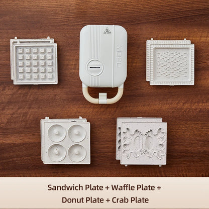 Electric Sandwich Maker Multifunctional Waffle Machine Toaster Baker Breakfast Machine Takoyaki Pancake Donuts Sandwichera 220V