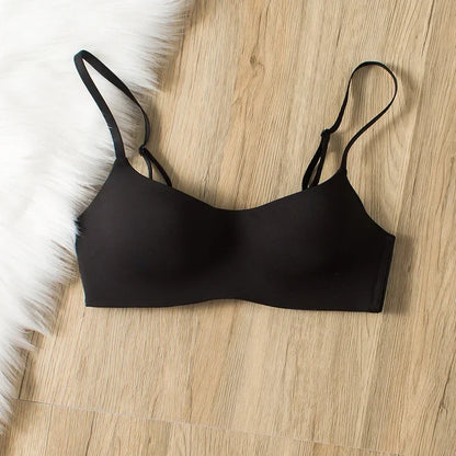 Seamless Bras for Women Small Chest 1/2 Cup Push Up Bra Non-Wire Bra Women Support Underwear Sexy Lingerie Female Intimates
