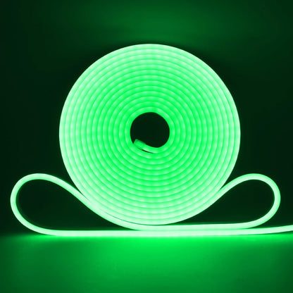 5V 12V 24V Neon LED Strip With 2Pin Wire 120LEDs/M IP67 Silicon Tube Bar Lamp Soft Flexible DIY Light Sign Rope 3000K-6500K