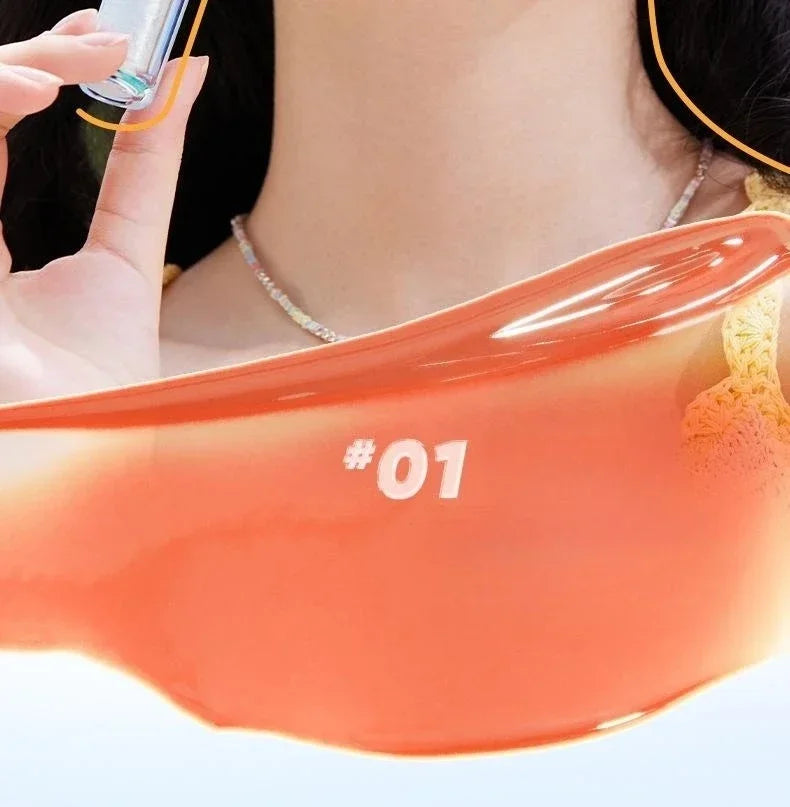 Judydoll Lip Glaze Mirror Shine Watery Lipstick Non-Stick Cup Long Lasting Moisturising Lip Tint Waterproof Makeup Cosmetics.