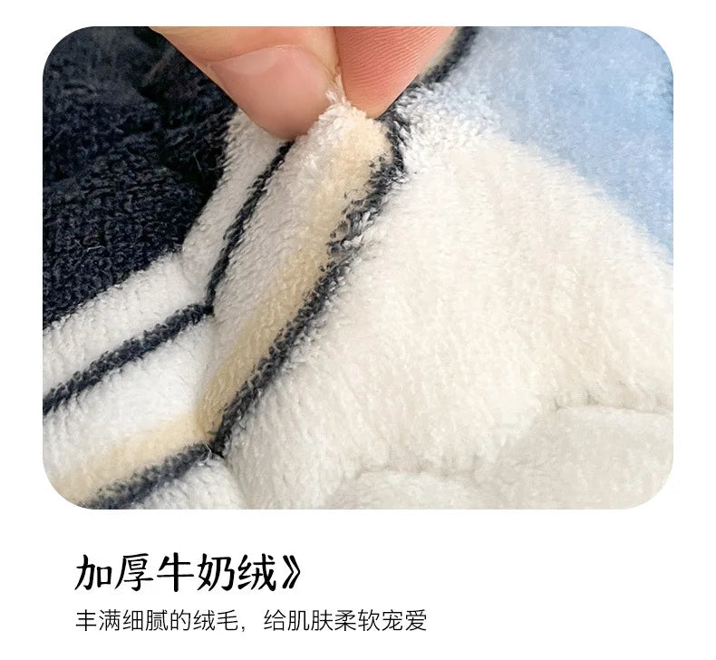 Winter Milk Velvet Mattress Toppers Thicken Quilted Bedsheet Student Bedspreads Washable Mattress Cover Queen Bedding Coverlets.