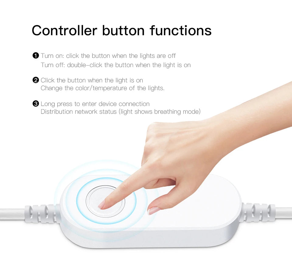 RGB Neon Light LED Strip ZigBee 5V USB Flexible RGB Rope Tube Lamp Warm/White Dimmable Lights for Tuya SmartThing Alexa Google.