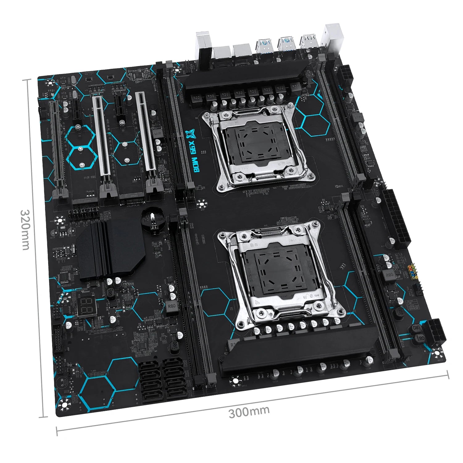 MACHINIST X99 MD8 Dual CPU Motherboard Kit Set Optional lntel Xeon E5 2680 V4 LGA2011-3 DDR4 32GB RAM C612 chip Server Computer.