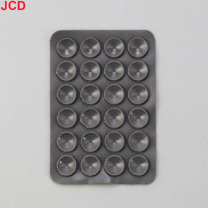 JCD 24 Square Thickened Silicone Suction Cup Suction Cups Mobile Phone Tablet Luggage Suction Cup Universal Charger Leather Case.