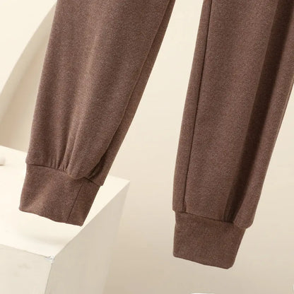 Women's Loungewear Warm Pajamas Autumn Winter New Long Sleeve Trousers House Suit Ladies Pyjamas For Women Nightie.