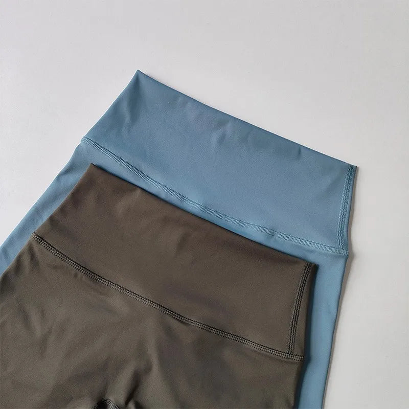 Summer Women's Yoga Shorts High Waist Sport Shorts Fitness Push-Up Tights Booty Short Pants Gym Shorts Cycling Shorts Female.