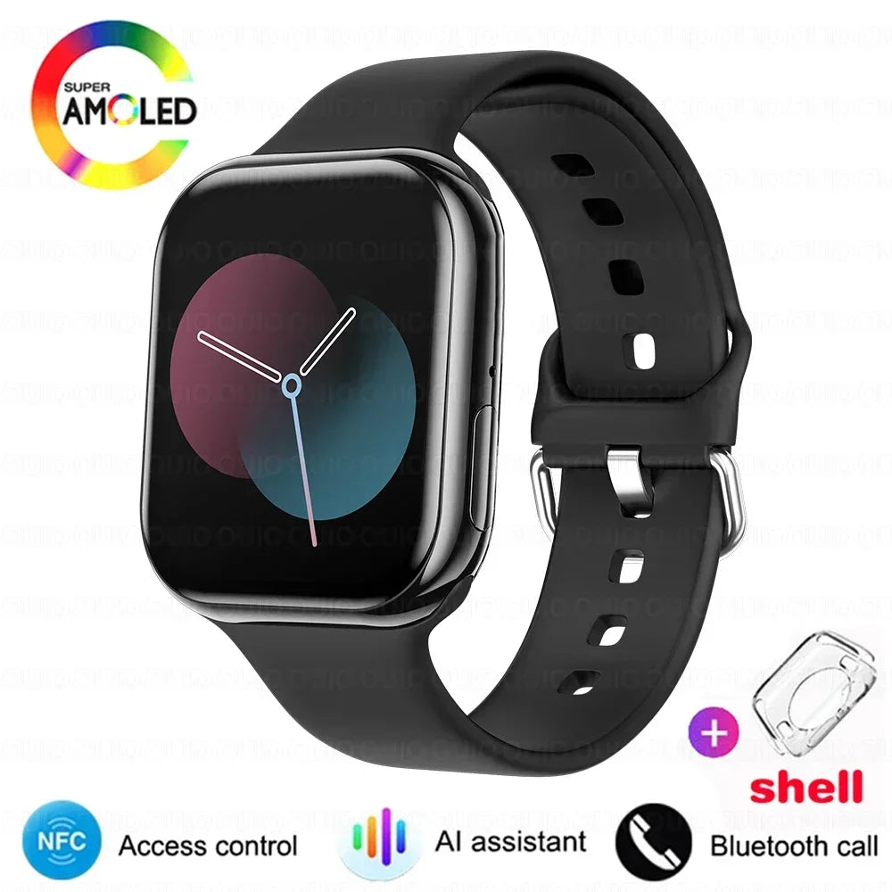 2025 New Original For Apple Watch Series 10 Women SmartWatch GPS Track Bluetooth Call NFC IP68 Waterproof Compass Men SmartWatch