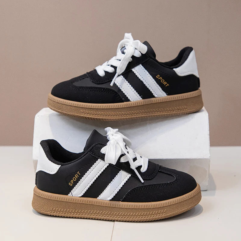 Children Tennis Shoes 2025 New Simple Kids Sneakers for Girls Patchwork Non-slip Boys Causal School Running Sneakers Non-slip