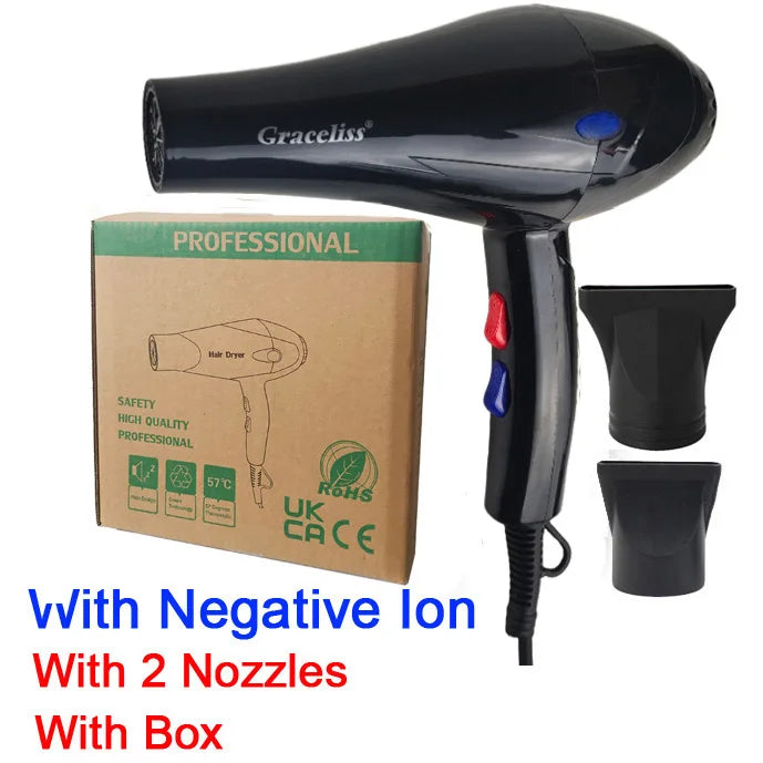 For hairdresser and hair salon long wire EU Plug Real 2100w power professional blow dryer salon Hair Dryer hairdryer