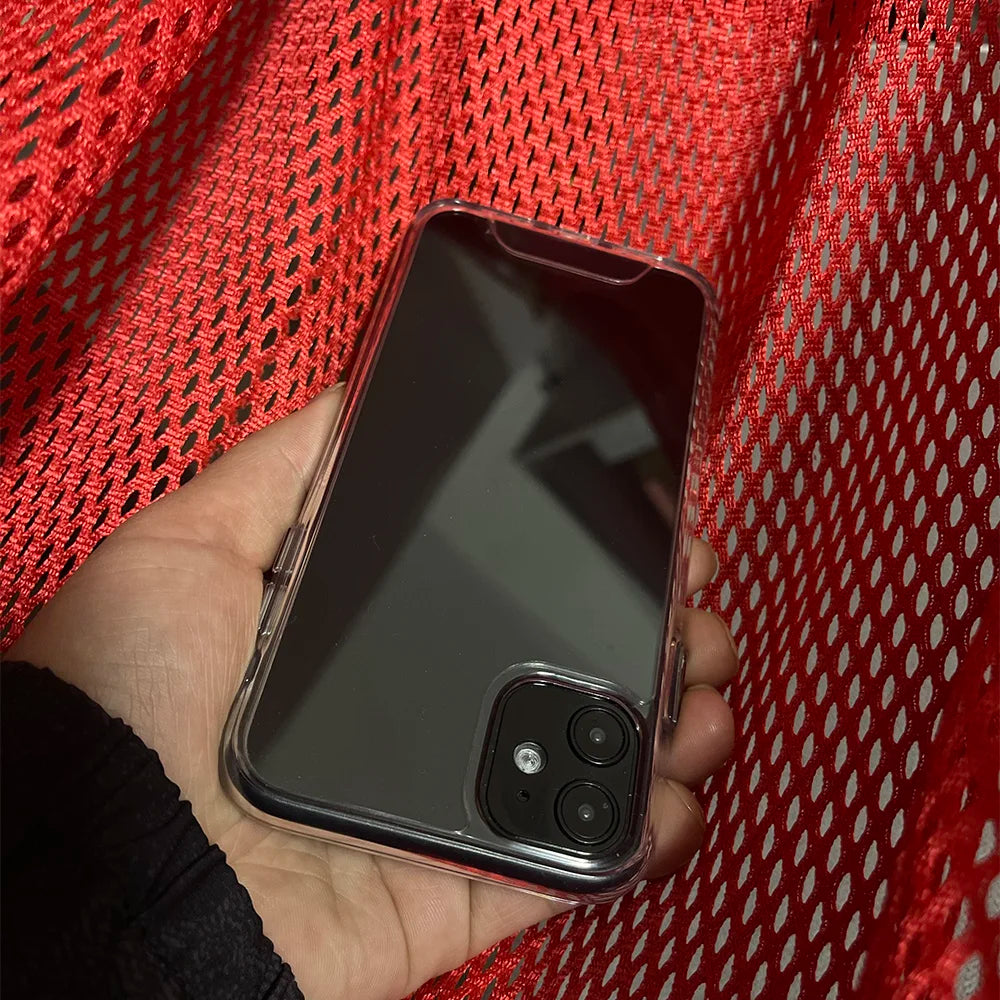 Clear Transparent Case For iPhone 11 Case for iPhone 11 pro max Cover Anti drop hard half pack for iPhone 11 pro Cases.