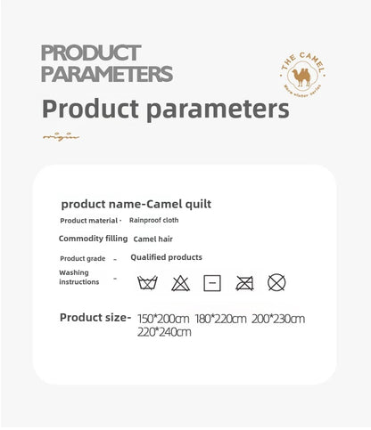 2025 new thickened polished camel hair quilt winter quilt student spring and autumn universal warm quilt in all seasons